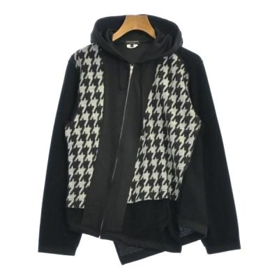 コムデギャルソンオムプリュス　フェルトドット　7分丈　ジップアップパーカー　S COMME des GARCONS メンズパーカー｜トップス｜ファッション