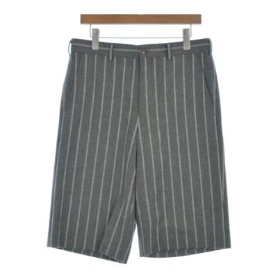 COMME des GARCONS HOMME PLUS ストライプ ショーツ COMME des GARCONS ショートパンツブラック