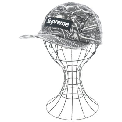 ★Supreme グレー ベースボールキャップ 7 1/2★ Supreme ベースボールキャップ 黒7 1/2