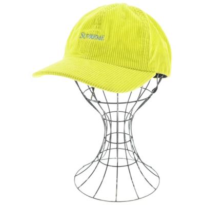 upreme Authorized Dealerメッシュキャップイエロー　即発送 supreme メッシュキャップ（ファッション）（色：イエロー系）の