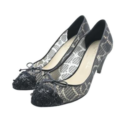 CHANEL パンプス ホワイト/ブラック 箱付き 楽天市場】白（ブランドシャネル）（パンプス｜レディース靴