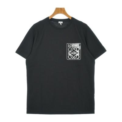 LOEWE 幾何学模様 Tシャツ 黒★クリーニング済LOEWE 正規店で買った品 人気はコレ！2025☆ロエベtシャツレディースLOEWE新作 最旬
