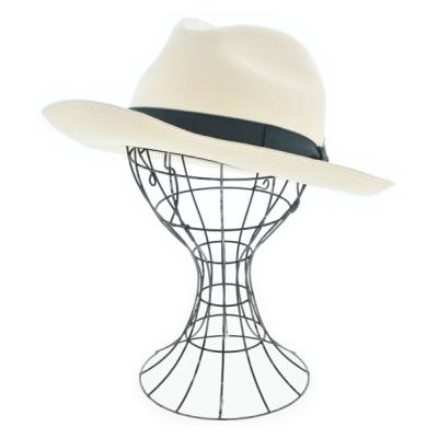 ボルサリーノ　Borsalino 麦わら帽子 Borsalino ボルサリーノ イタリア製 麦わら帽子 ストロー パナマ