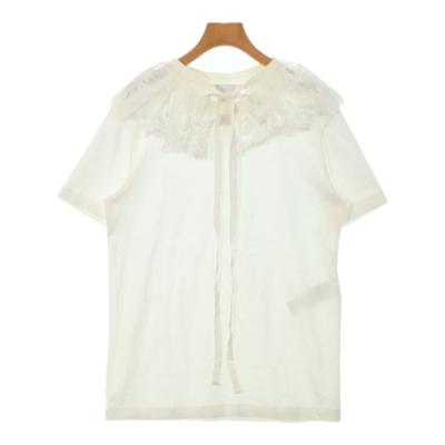 PATOU - PATOU パトゥ Tシャツ・カットソー S 水色 【古着】【中古】 PATOU - PATOU パトゥ Tシャツ・カットソー S 水色 【古着