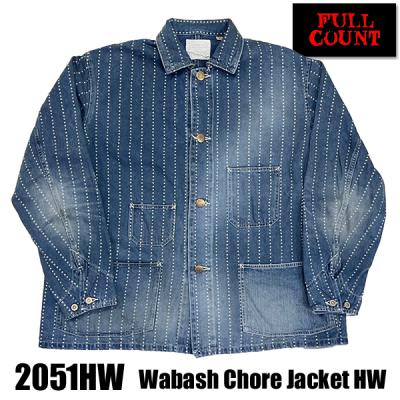 FULL COUNT 2015-11 WABASH カバーオール 美中古 42 フルカウント