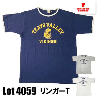 ウエアハウス LARSEN BAY ALASKA Tシャツ グレー L ウエアハウス