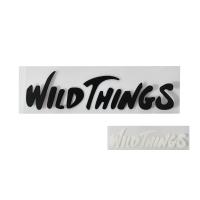 ワイルドシングス WILD THINGS ステッカー カッティング ロゴ ステッカー 文字だけ CUTTTING LOGO STICKER WT21262TA | レイダース