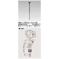 東芝ライテック NDR0316(K) 6形伸縮パイプ吊具 黒 TOSHIBA | 住設と電材の洛電マート Yahoo!店