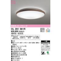 (送料無料) オーデリック OL291561R シーリングライト LED一体型 電球色〜昼光色 調光・調色 ODELIC | 住設と電材の洛電マート Yahoo!店