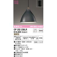 オーデリック OP252230LR ペンダントライト LEDランプ 電球色 非調光 ODELIC | 住設と電材の洛電マート Yahoo!店