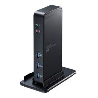 サンワサプライ USB-CVDK3 タブレットスタンド付きUSB3.0ドッキングステーション | 住設と電材の洛電マート Yahoo!店