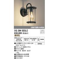 オーデリック OG264023LC エクステリアライト LEDランプ 電球色 ODELIC | 住設と電材の洛電マート plus