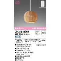 オーデリック OP252887NR ペンダントライト LEDランプ 昼白色 非調光 ODELIC | 住設と電材の洛電マート plus
