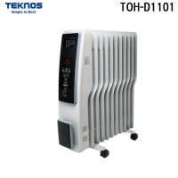 テクノス TOH-D1101 オイルヒーター デジタル表示パネル グレイッシュホワイト 暖房 防寒 TEKNOS | 住設と電材の洛電マート plus
