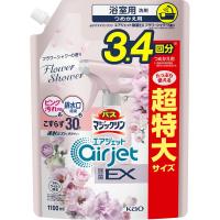 花王 バスマジックリン エアジェット 除菌EX フラワーシャワーの香り つめかえ用 1100ml | 東京生活館 Yahoo!店