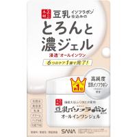 SANA サナ なめらか本舗 豆乳イソフラボン含有のオールインワンジェル とろんと濃ジェル 100g | 東京生活館 Yahoo!店
