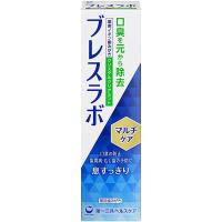 第一三共ヘルスケア ブレスラボ マルチケア クリスタルクリアミント 歯磨き 90g（医薬部外品） | 東京生活館 Yahoo!店