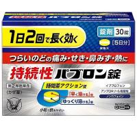 （指定第2類医薬品）大正製薬 持続性パブロン錠 30錠 | 東京生活館 Yahoo!店