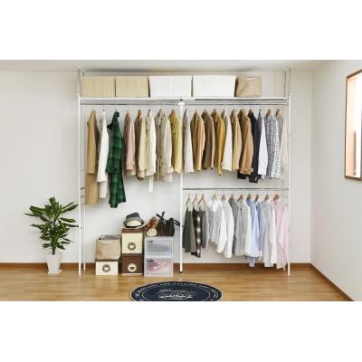 ツッパリクローゼットハンガーラックのおすすめ人気商品一覧 通販