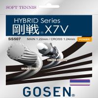 GOSEN(ゴーセン)  剛戦X7V ソフトテニス ストリング ガット SS507【ゆうパケットOK】 | テニスショップラリー