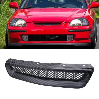 ホンダシビックタイプRFD2 Dangun Racing ブラックメッシュグリル Amazon | XTevu グロス ブラック TypeR スタイル フロント