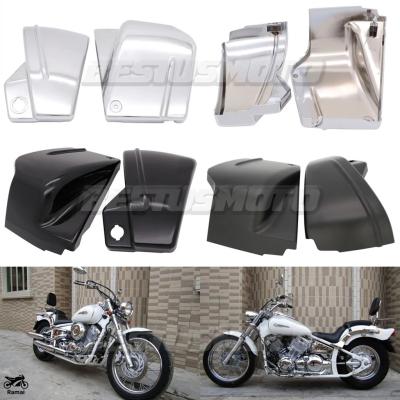 ドラッグスター400　社外　サイドカバー 商品詳細 【DS400用ステンレス製サイドカバー】 « 部品屋K&W
