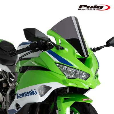 ZX-25R、ZX-4R　プーチスクリーン　puig【美品】 Amazon | Puig 21767W Z-RACING SCREEN [CLEAR] ZX-4R SE Ninja