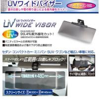 UVワイドバイザー PF-682 オールシーズン対応 サンシェード 角度調節機能 垂れ下がり防止機能付き サイド面も広範囲にブロック スライド式 クリップ式で簡単装着 | 生活便利雑貨ランクアップ