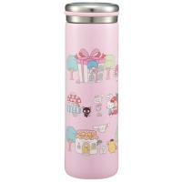 スケーター(Skater) ステンレス マグ ボトル 水筒 450ml 保温 保冷 真空二重構造 サンリオ オールスターズ village ST | ラピス生活用品
