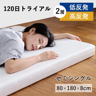 ノンスプリングマットレス（寝具サイズ：セミシングル）｜マットレス