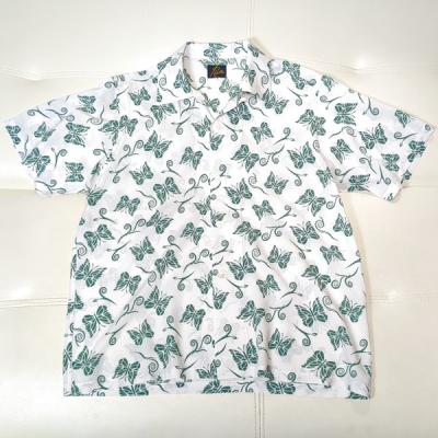 NEEDLES 半袖シャツ 総柄 Yahoo!オークション - Needles 半袖シャツ/M/コットン/BLU/総柄