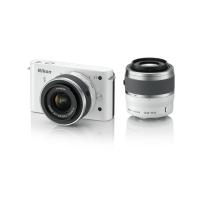 Nikon ミラーレス一眼カメラ Nikon 1 (ニコンワン) J1 (ジェイワン) ダブルズームキット ホワイトN1 J1WZ WH | all day morning