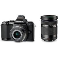 OLYMPUS ミラーレス一眼 OM-D E-M5 ダブルズームキット ブラック 1605万画素 防塵 防滴 OM-D E-M5 DZKIT | all day morning