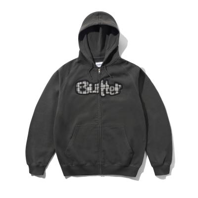 Butter Goods（バターグッズ） Stretch Zip-Thru Hood Black ブラック