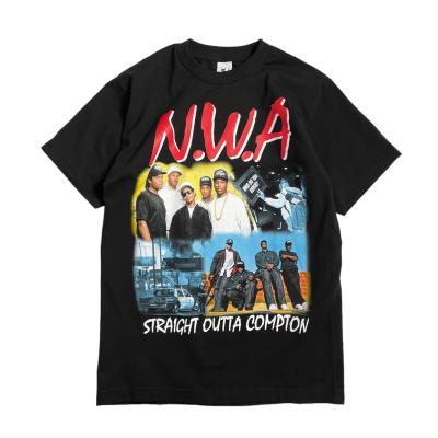 希少　NWA オフィシャルTシャツ NWA STRAIGHT OUTTA COMPTON オフィシャルTシャツ - メルカリ