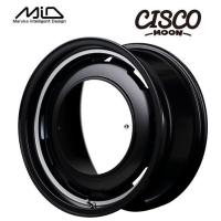 ジムニーシエラJB74W専用  マルカサービス MID CISCOMOON 16インチ 6J インセット-5 5穴 PCD 139.7  セミグロスブラック ディッシュ ホイール単品1本 | レイブロス ヤフーショッピング店