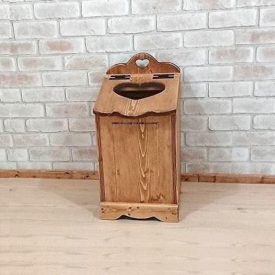 アメリカンカントリー家具　カントリーハートダストBOX ゴミ箱 アメリカンカントリー家具 カントリーハートダストBOX ゴミ箱