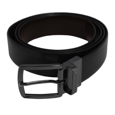 美品ARMANI アルマーニ　編み込みベルト ブラック　ゴルフ　ビジネス　レザー 美品ARMANI アルマーニ 編み込みベルト ブラック ゴルフ