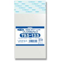 HEIKO OPP袋 クリスタルパック テープ付 T 9.5-13.5 100枚入リ シモジマ 梱包用品 梱包結束用品 ポリ袋 代引不可 | リコメン堂ホームライフ館