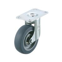 ユーエイ プレート式 自在 キャスター エラストマー 車輪径75mm SILENTタイプ EF型 取付寸法56×28 EF75ELSB 金物 建築資材 キャスター 代引不可 | リコメン堂ホームライフ館