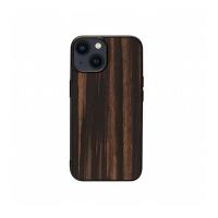 Man &amp; Wood 天然木ケース for iPhone 14 Ebony 背面カバー型 I23621i14 代引不可 | リコメン堂ホームライフ館