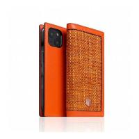 SLG Design Edition Calf Skin Leather Diary for iPhone 14 オレンジ 手帳型 SD24313i14OR 代引不可 | リコメン堂ホームライフ館