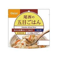 尾西の五目ごはん 長期保存・アルファ米 100g 212800041 | リコメン堂ホームライフ館