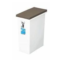 消臭タッチペールパッキン付20型 日本製 ごみ箱 ゴミ箱 ダストボックス ホワイト 20L | リコメン堂ホームライフ館
