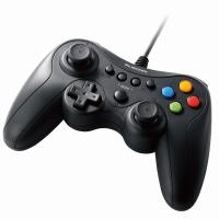 エレコム ゲームパッド PC コントローラー USB接続 Xinput Xbox系ボタン配置 FPS仕様 13ボタン 高耐久ボタン 軽量 スティックカバー交換 代引不可 | リコメン堂ホームライフ館