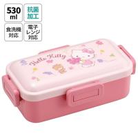 スケーター 銀イオン抗菌 弁当箱 ふわっと盛れる 4点ロック 530ml KTフラワーリース PFLB6AG キャラクター かわいい 可愛い Skater | リコメン堂ホームライフ館