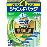 2個セット ジョンソン スクラビングバブル トイレスタンプ最強抗菌 シャインミント 替え4P 代引不可 | リコメン堂ホームライフ館