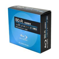 グリーンハウス BD-R 録画用 25GB 1-4倍速 10枚スリムケース GH-BDR25A10C 代引不可 | リコメン堂ホームライフ館