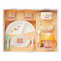 ミキハウス テーブルウェアセット 46-7155-688 ベビー・子供用品 ベビー用品 ベビー食器 代引不可 | リコメン堂ホームライフ館
