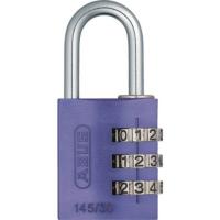 ABUS ナンバー可変式南京錠 145-30 パープル 14530PU 代引不可 | リコメン堂インテリア館